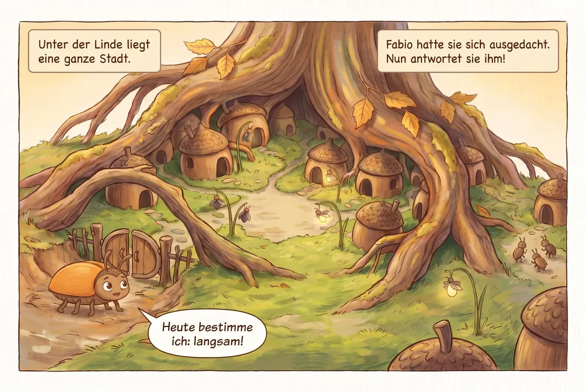 Eine Doppelseite aus dem Buch